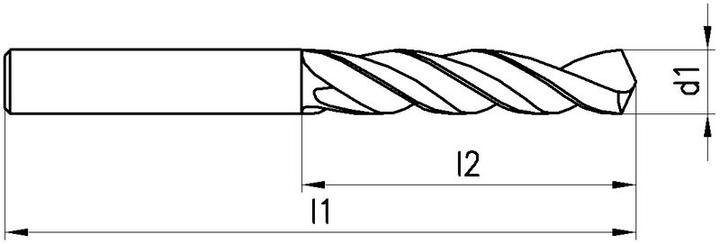 Actual product image Titex Twist drill (10.5 mm)