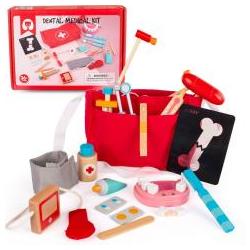 Lena Arzt- und Zahnarzt-Set aus Holz (67720035)