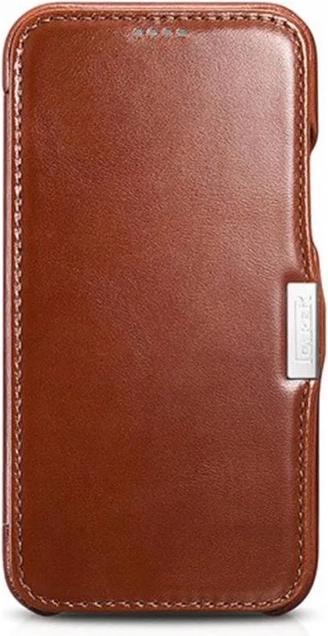 Produktbild iCarer iPhone 11 Pro (5.8) Case Vintage Series Side-open(metal clip in the front) Brown (Apple iPhone 11 Pro)