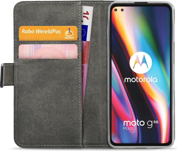 Image du produit Mobilizera Mobilize Classic Gelly Wallet Cover Til Motorola Moto G 5g Plus Sort (Motorola Moto G 5G Plus)