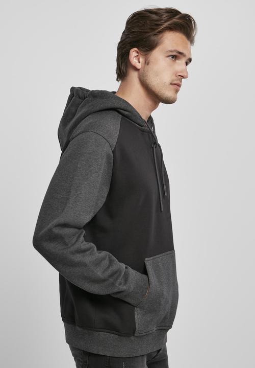 Produktbild Urban Classics 2-Tone Fake Raglan Hoody (S)