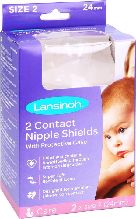 Lansinoh Pinces 24 mm, 2 pcs (Taille unique)