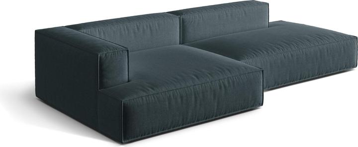 Actual product image Micadoni Modular Left Corner Sofa, "Nuria", 4 Seats, 147x312x72 Made in Europe (Modular sofa, Corner sofa)