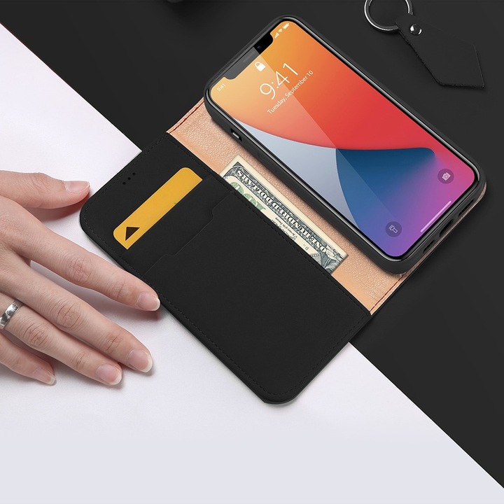 Produktbild Dux Ducis Wish Series Leder Hülle (Apple iPhone 12, Apple iPhone 12 Pro)