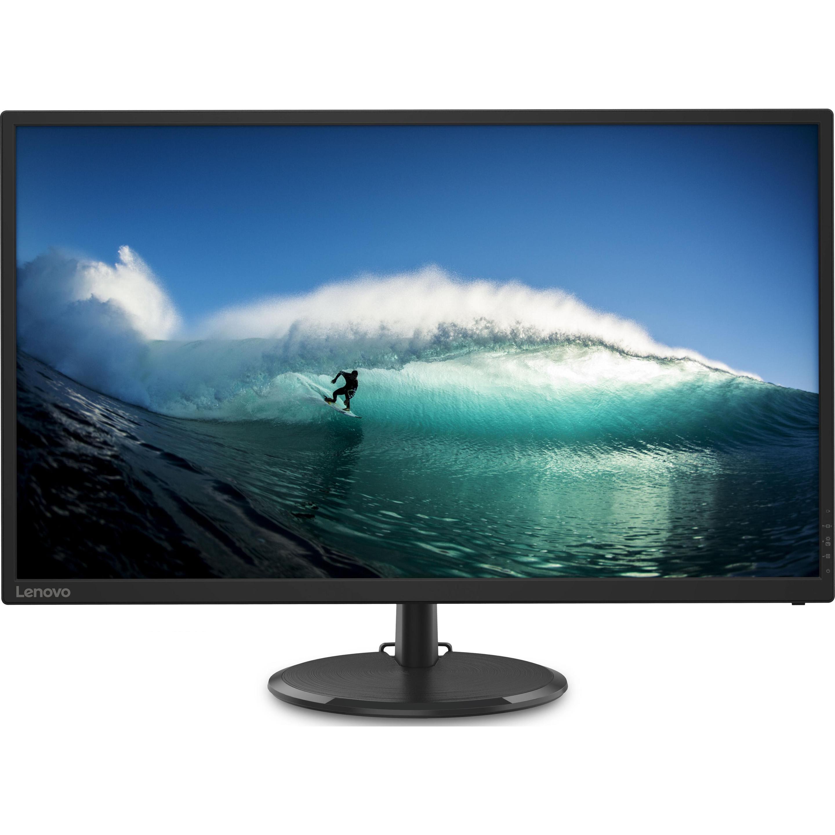 Lenovo C32q-20 (2560 x 1440 Pixel, 31.50"), Monitor, Schwarz