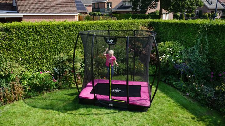 Actual product image Exit Silhouette Ground Rect with safety net (193 cm)