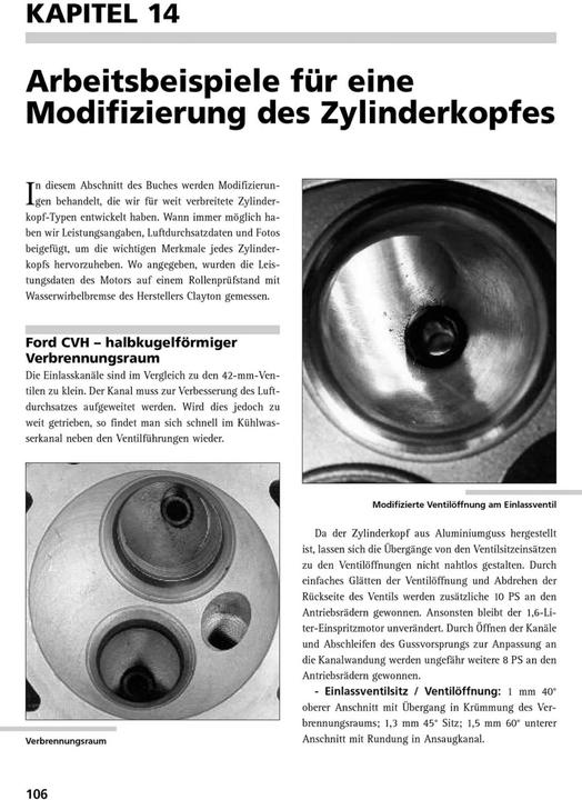 Produktbild Praxishandbuch Zylinderköpfe (Deutsch, Peter J. Burgess, 2005)