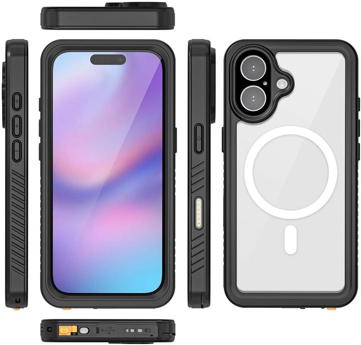 Image du produit 4smarts Hülle, Housse, Apple, iPhone 17, 16 cm (6.3"), Noir, Transparent (Apple iPhone 17)