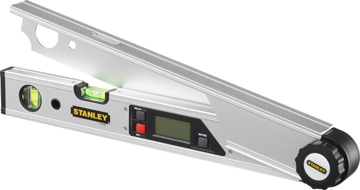 Produktbild Stanley Digitaler Winkelmesser, Wasserwaage (40 cm Schenkellänge, 0°-225° Messbereich, LCD-Anzeige)
