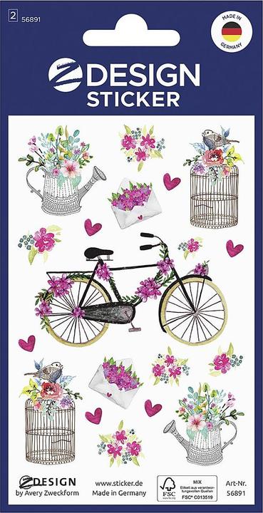 Actual product image Avery Deco stickers