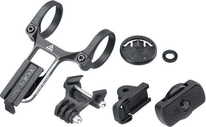 Immagine prodotto Topeak Staffa centrale RideCase per 31,8 mm carico massimo 200 g, per RideCase/Garmin/GoPro (GoPro)