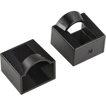 LogiLink Staubschutzkappe für RJ45-Patchkabel, 50 Stück schwarz, für alle Netzkabel mit RJ45-Stecker (Blindmodul), Netzw...