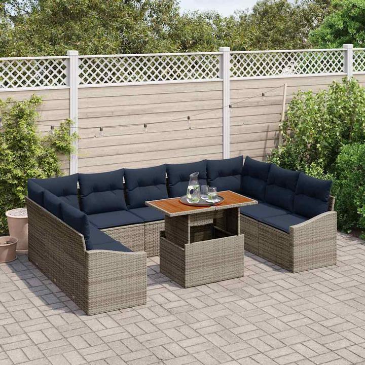Actual product image vidaXL Garten-Sofa-Set