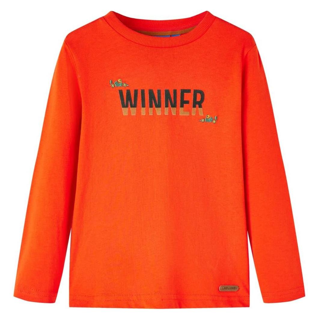 VidaXL, Jungen, Shirts, Lucho, Orange, (128)