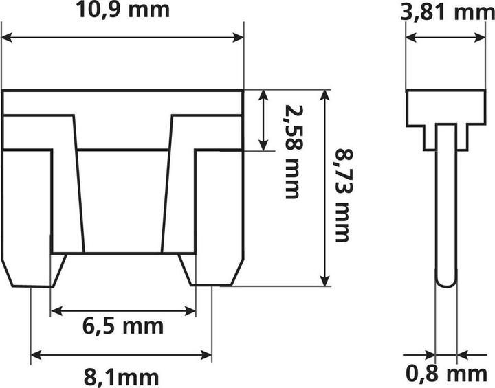 Actual product image Lampa Mikro-Lamellensicherungen (30 A)