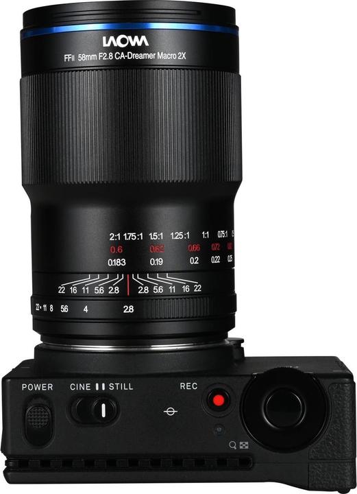 Immagine prodotto Venus Optic Lunghezza focale fissa Laowa 58mm f/2.8X Ultra Macro APO - L-Mount (L-mount, Full frame)