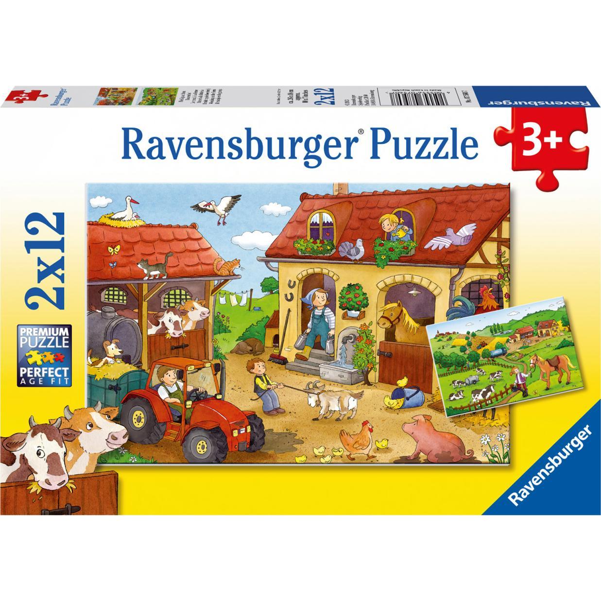 Ravensburger Fleissig auf dem Bauernhof (24 Teile)