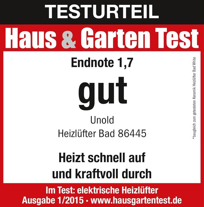 Image du produit Unold degré de protection (2000 W)