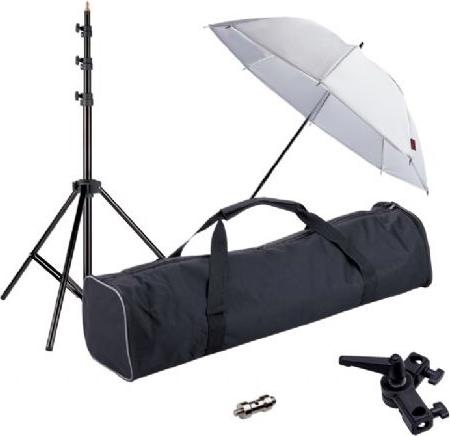 Produktbild Linkstar Strobist Set mit Reflexschirm UK-84T (Blitzgerät Ersatzteile)