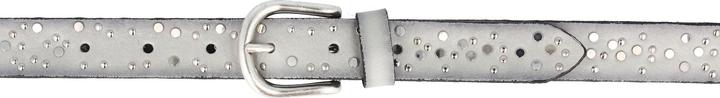Actual product image Vanzetti Studded leather belt (105)