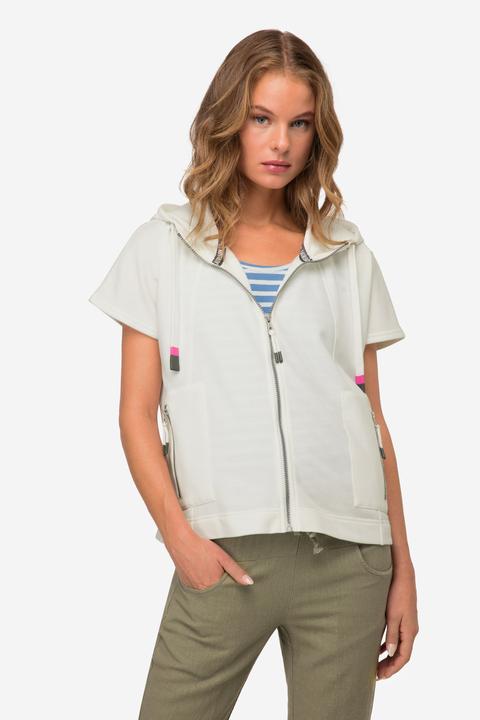 Actual product image Laurasøn Kapuzen-Weste, oversized, Zipper, Zipptaschen (L)