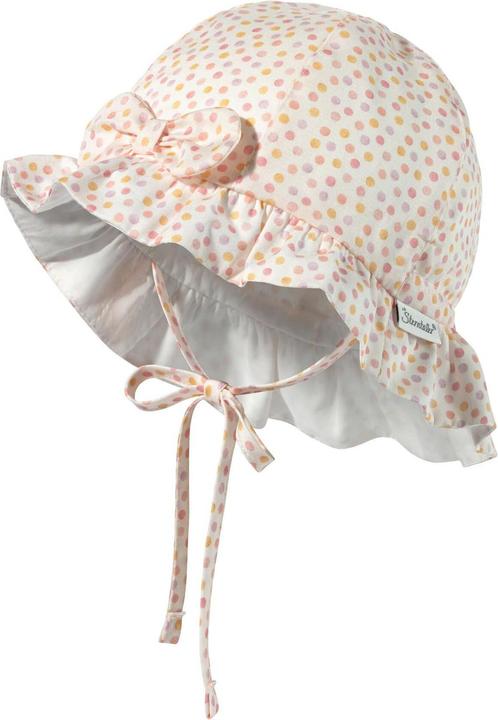 Image du produit Sterntaler Chapeau de soleil avec noeud points Ecru Gr. 49 (49)