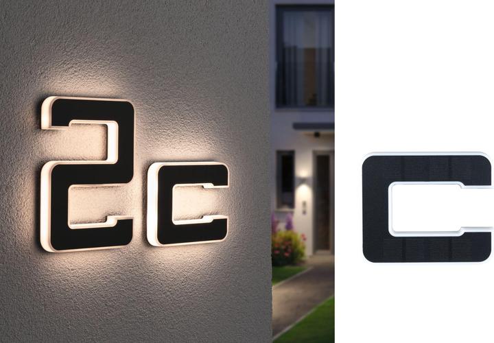 Image du produit Paulmann Luminaires Solar lettre c (20 lm, IP44)