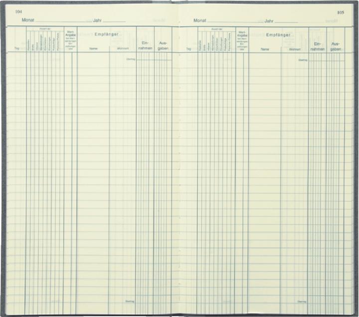 Nutritional values and ingredients König & Ebhardt K™NIG & EBHARDT Postage book, 165 x 297 mm, 96 sheets (96 x)