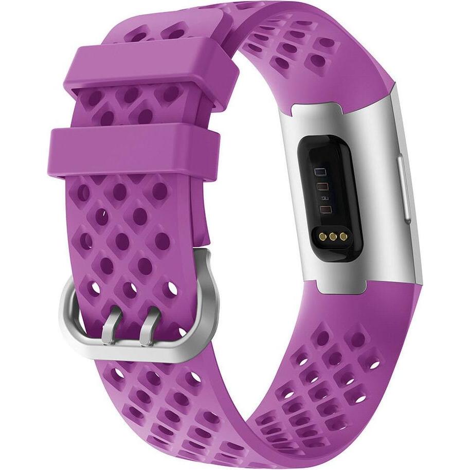 Thumbnail - Strap-it Armband (Silikon, Charge 4), Uhrenarmband, Violett