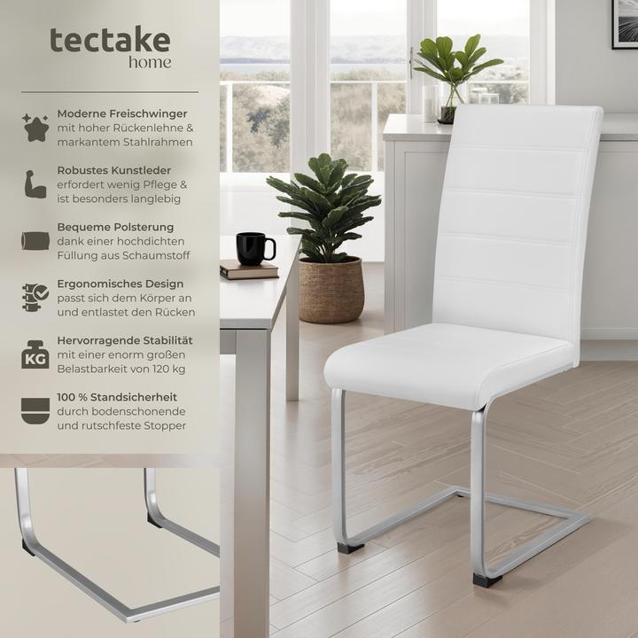 Image du produit tectake 6x chaise à bascule