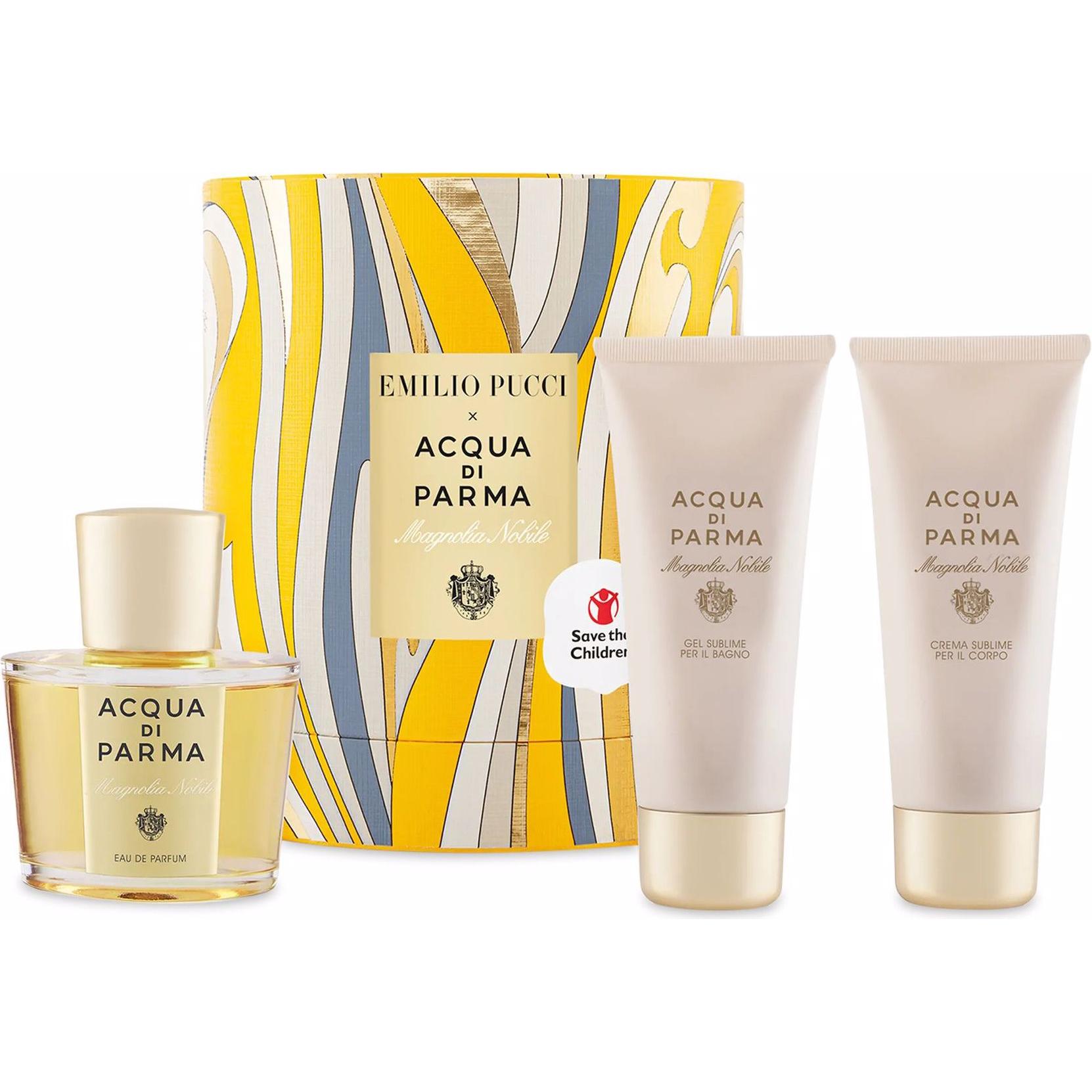 Acqua Di Parma, Beauty Geschenkset, Holiday 2021 Eau de Parfum / Body Smoother / Body Crème (Parfum set)
