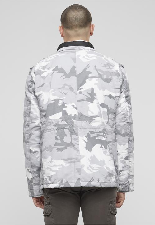 Actual product image Brandit Britannia winter outdoor jacket size S colour snowstorm/camouflage pattern (S)