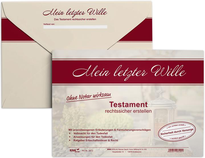 Actual product image Rnk Publisher Will Forms 2812