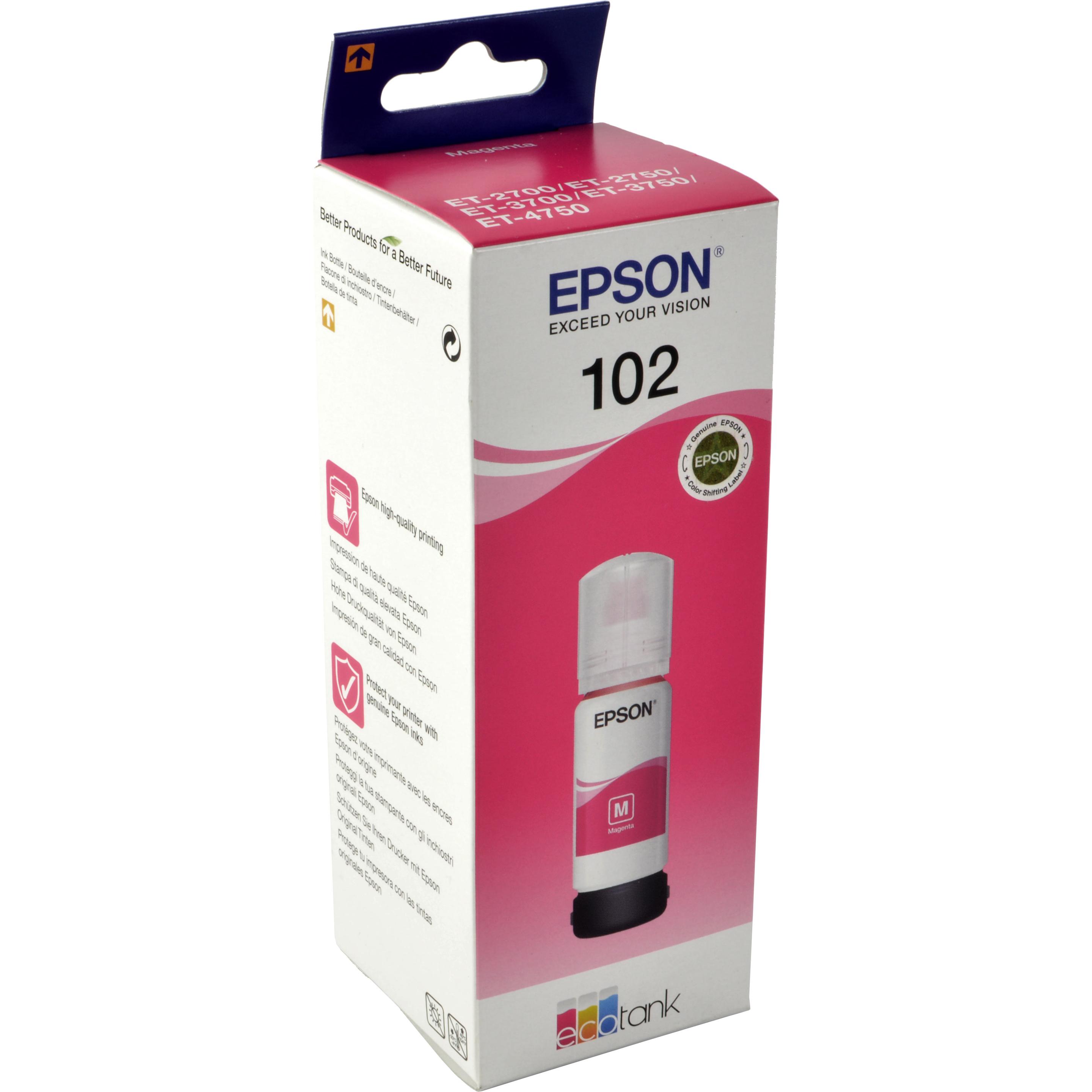 Epson, Druckerpatrone, 102 EcoTank (M)