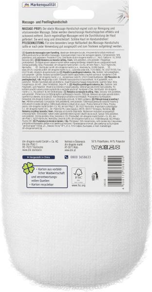 Produktbild dm ebelin Handschuh mit Peeling- und Massage-Effekt