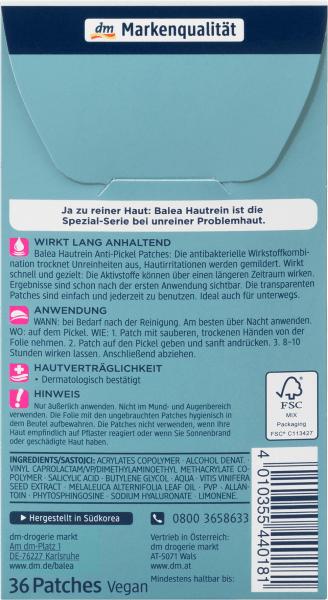 Produktbild dm Balea Hautrein Anti-Pickel