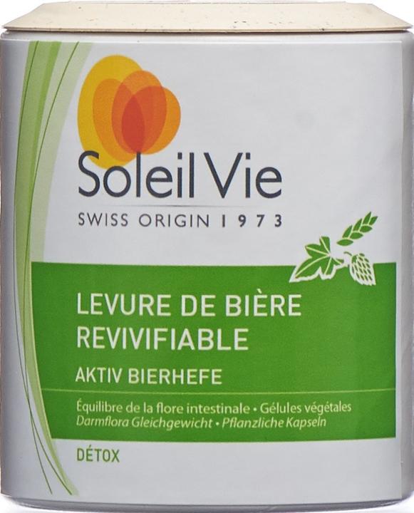 Actual product image Soleil Vie Active beer yeast capsule 400 mg (75 Piece, Capsules, 60 g)