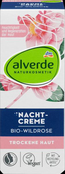Produktbild dm alverde Bio-Wildrose (50 ml, Nachtcreme)