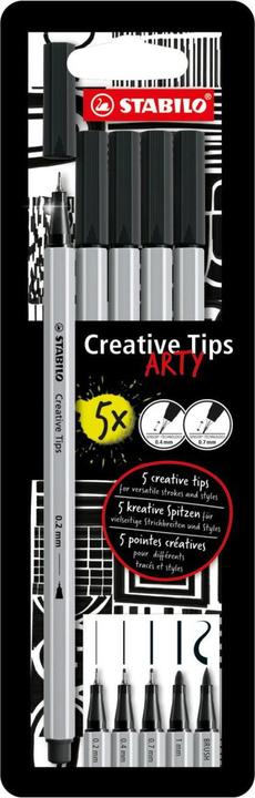 Produktbild STABILO Fineliner Creative Tips Arty (5x)