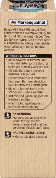 Actual product image dm Balea MEN Beard care gel 2in1 (50 ml)