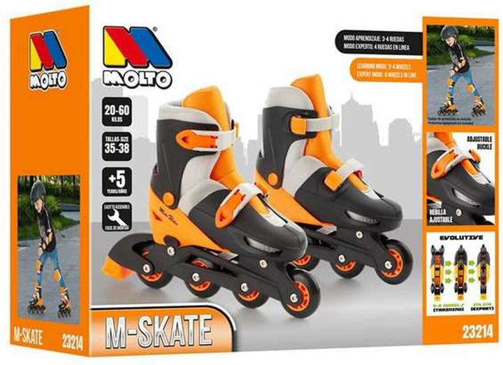 Image du produit Molto Inlineskates Moltó Orange Einstellbar 35-38 (35)