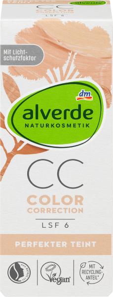 Actual product image dm alverde Color Correction
