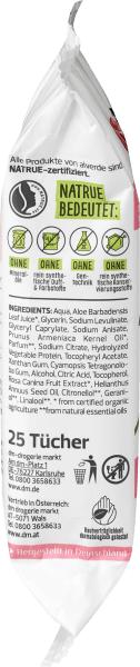 Produktbild dm alverde Reinigungstücher Bio-Wildrose (Reinigungstücher Gesicht)