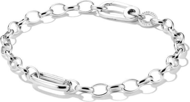 Immagine prodotto Thomas Sabo Charm-Armband mit einem Connect Link Silber (15 cm, Argento 925)