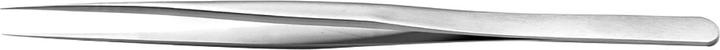 RS PRO Edelstahl Pinzette Säurebeständig, Spitze Extrafein, 140 mm