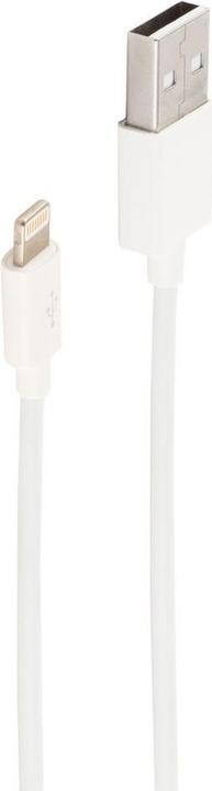 Produktbild Shiverpeaks ®-BASIC-S--USB Lade-Sync Kabel, USB A Stecker auf 8-Pin Stecker, 2.0, ABS, weiss, 0,5m (0.50 m, USB 2.0)