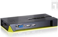 Actual product image LevelOne KVM-0422: 4Port Cable KVM Switch