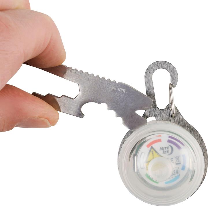 Actual product image Nite Ize SpotLit Collar Light - Disc-O Select (Dog, Walks)