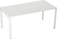 Produktbild Paperflow Schreibtisch B160 Easydesk, nicht verstellbar, 160x80 cm, weiss/weiss