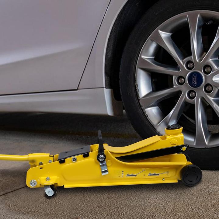 Actual product image Stanley STMT81251-1, Universal, 2000 kg, Hydraulic jack, 8.5 cm, 38.1 cm, Black, Yellow